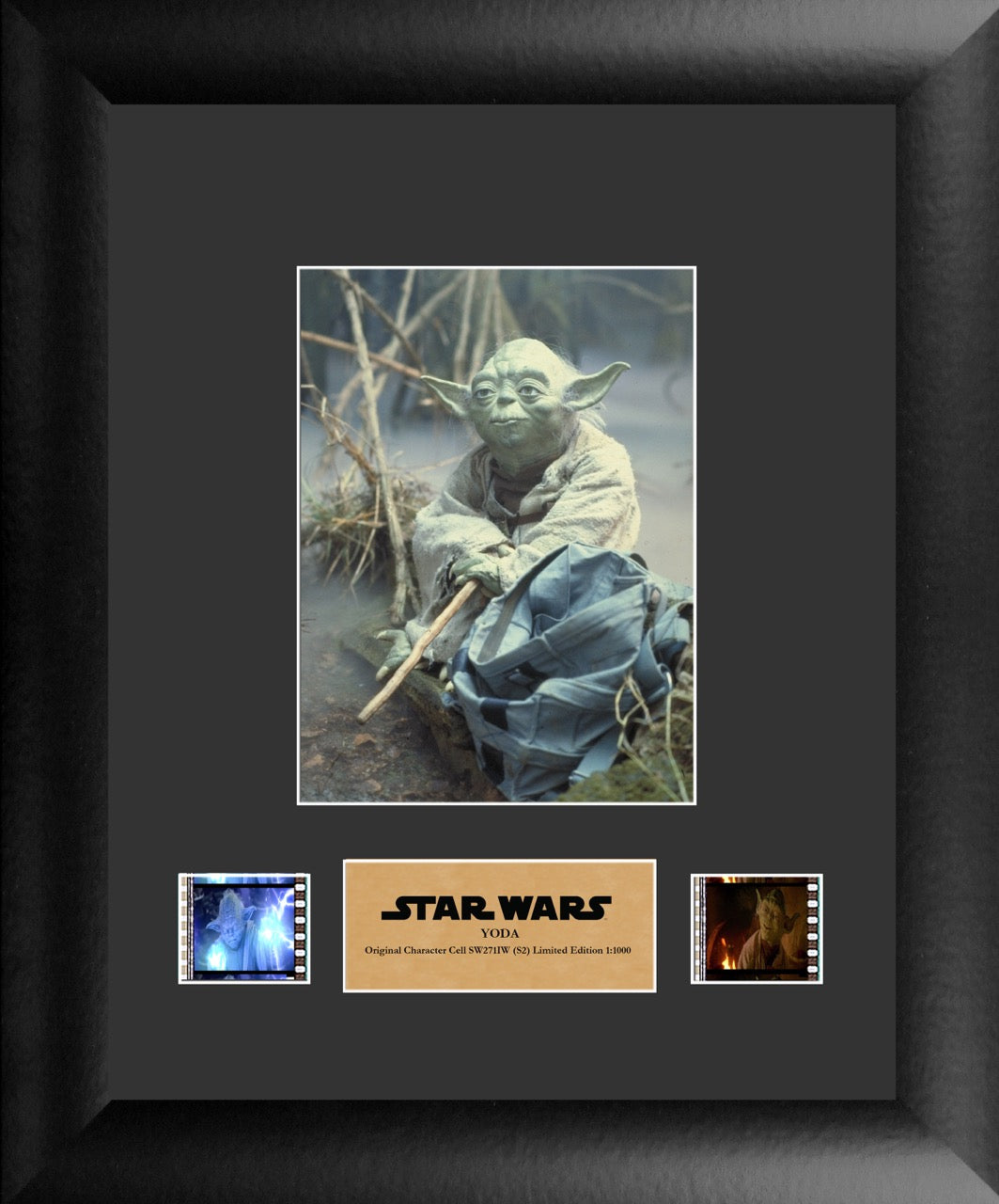 Star Wars (Yoda Grand Master Jedi) Limited Edition Single FilmCells Presentation SW271IW